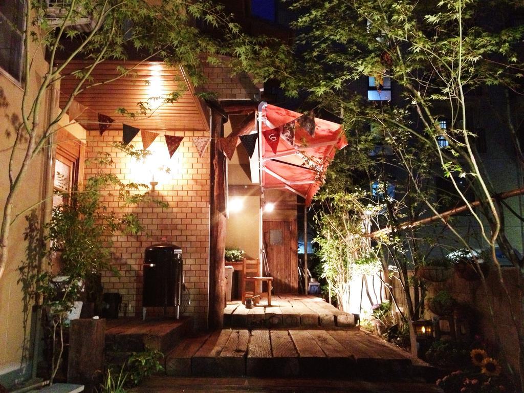 Roku Hostel Hiroshima Exterior foto